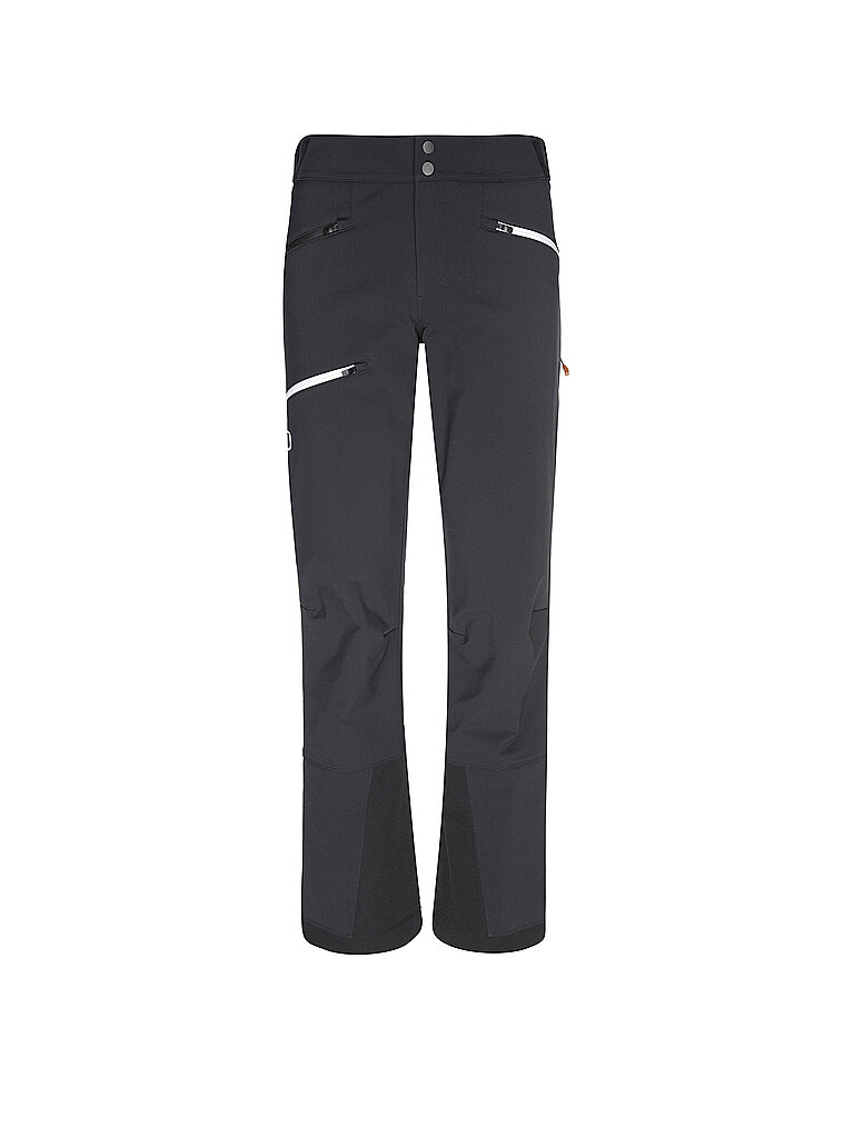 Pantaloni softshell da scialpinismo Pizol da donna nero XS