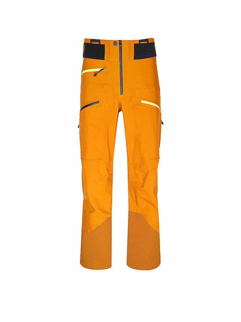 Pantaloni da sci alpinismo Deep Shell 3L da uomo cammello XL