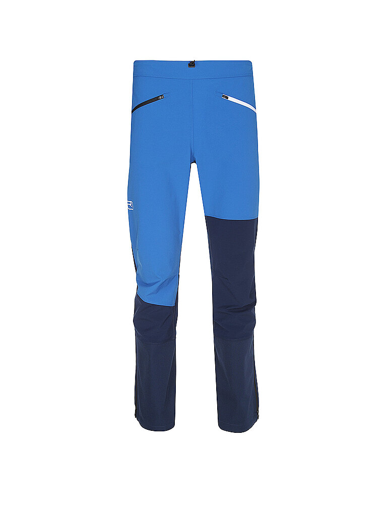 Pantaloni softshell da uomo per escursioni Punta Berrino blu L
