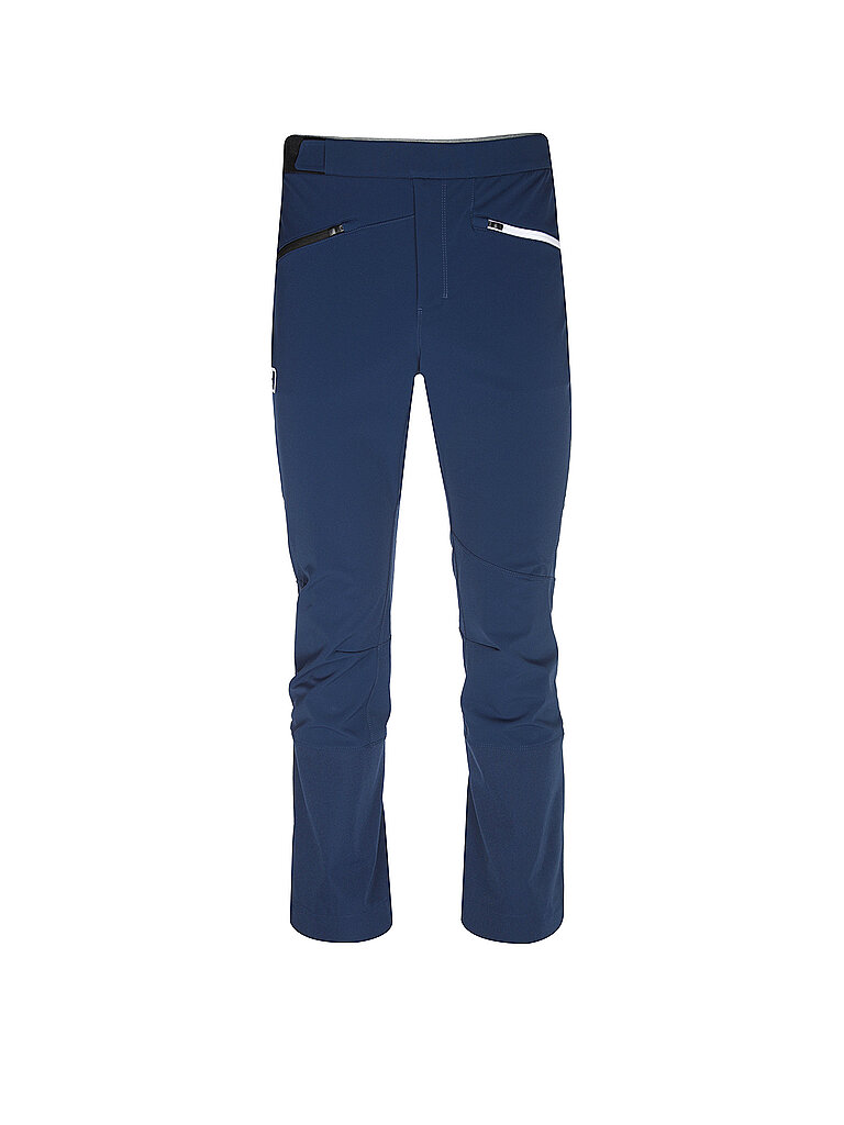 Pantaloni softshell da uomo per escursioni Col Becchei blu XXL