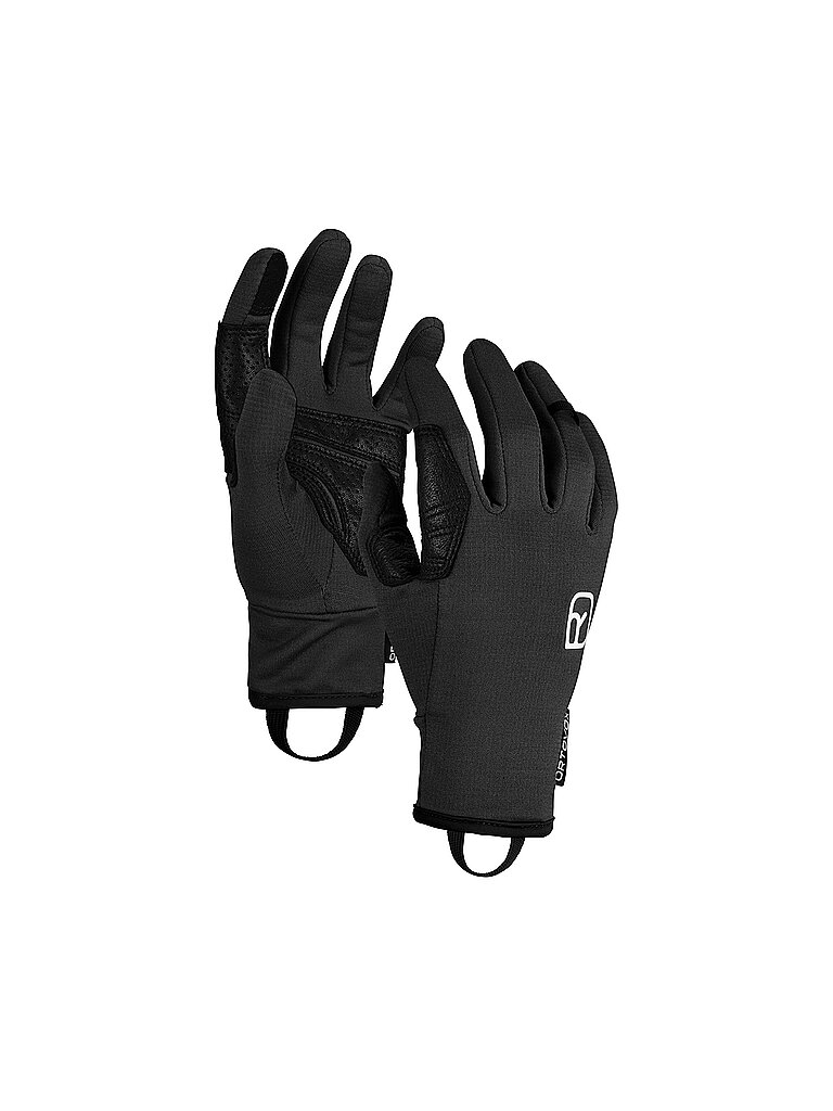 Guanti in pile da donna Fleece Light nero S