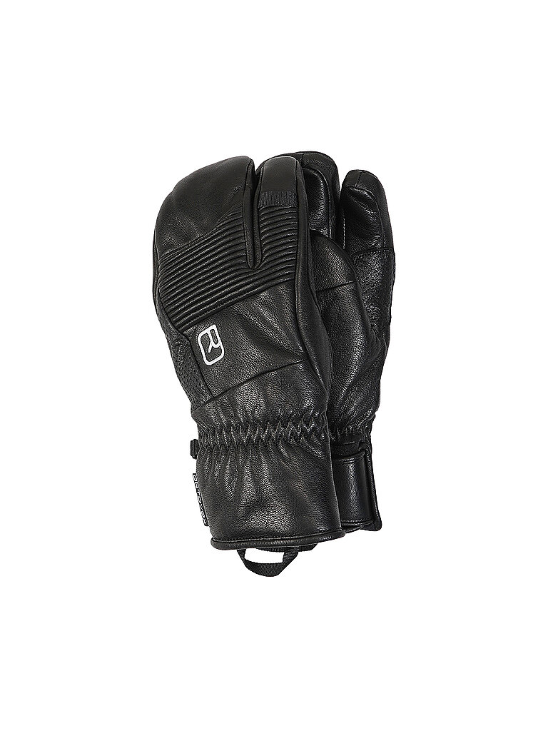 Guanti da uomo Full Leather a 3 dita nero XL