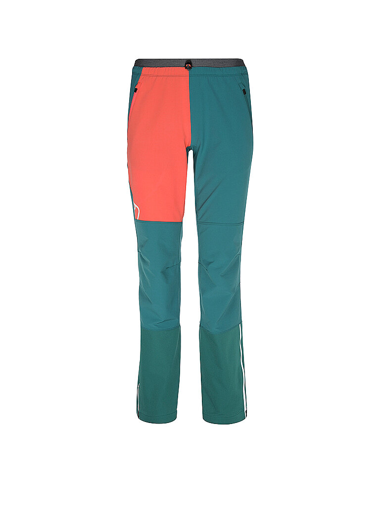 Pantaloni softshell da trekking da donna Berrino Norm petrolio S