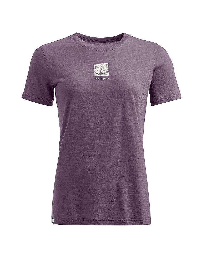Maglietta da turismo da donna Abstract 120 Cool Tec viola XL