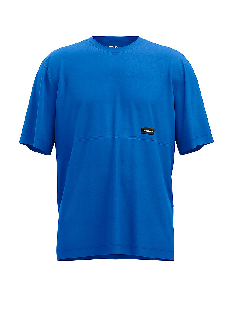 Maglietta funzionale da uomo Patch 185 Merino blu XL