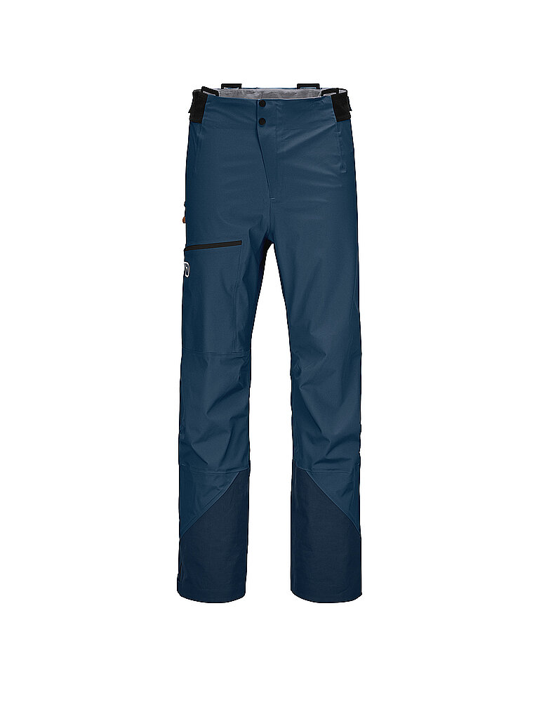 Pantaloni da sci alpinismo Ortler 3L da uomo blu XL