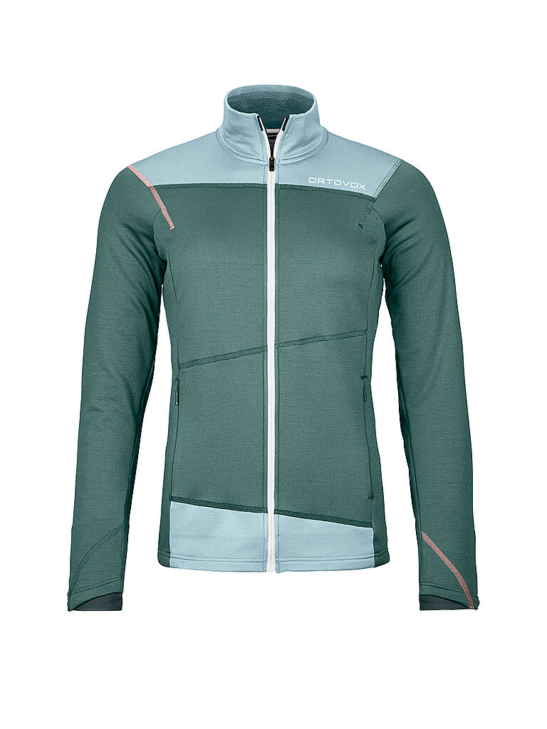 Giacca in pile da donna Fleece Light petrolio M