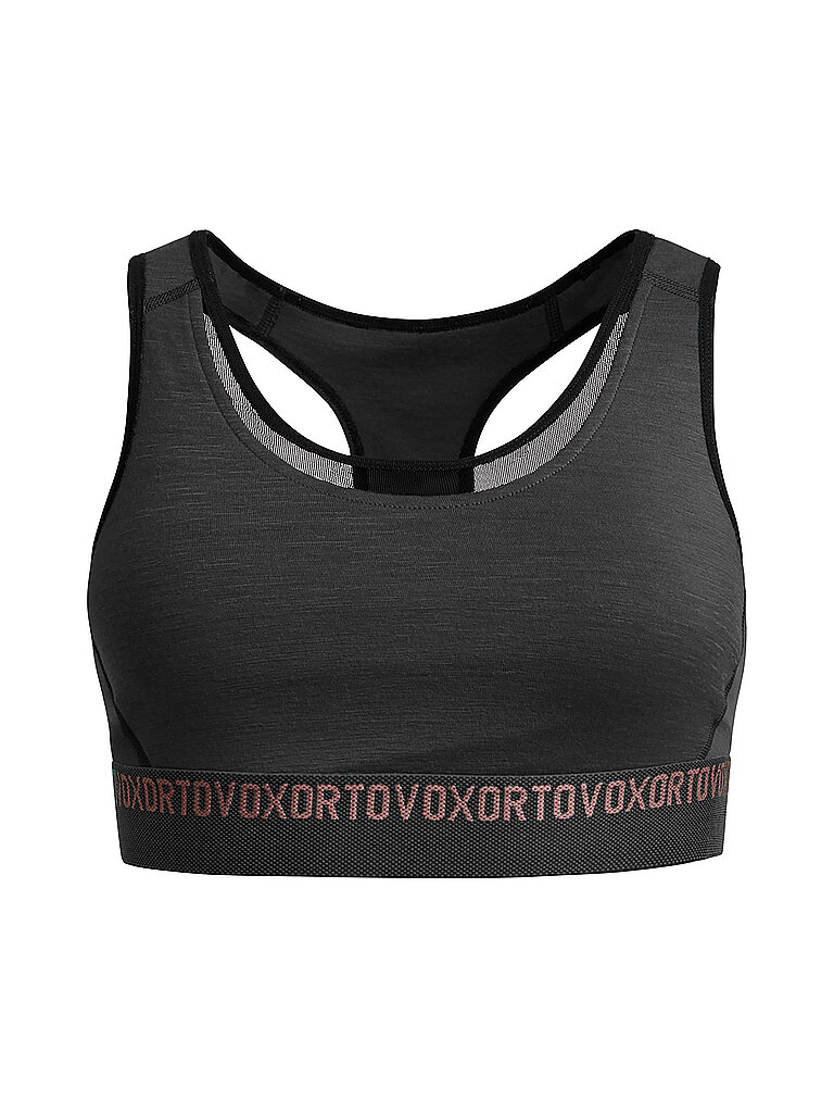 Top sportivo da donna 185 Rock'n'Wool nero XL