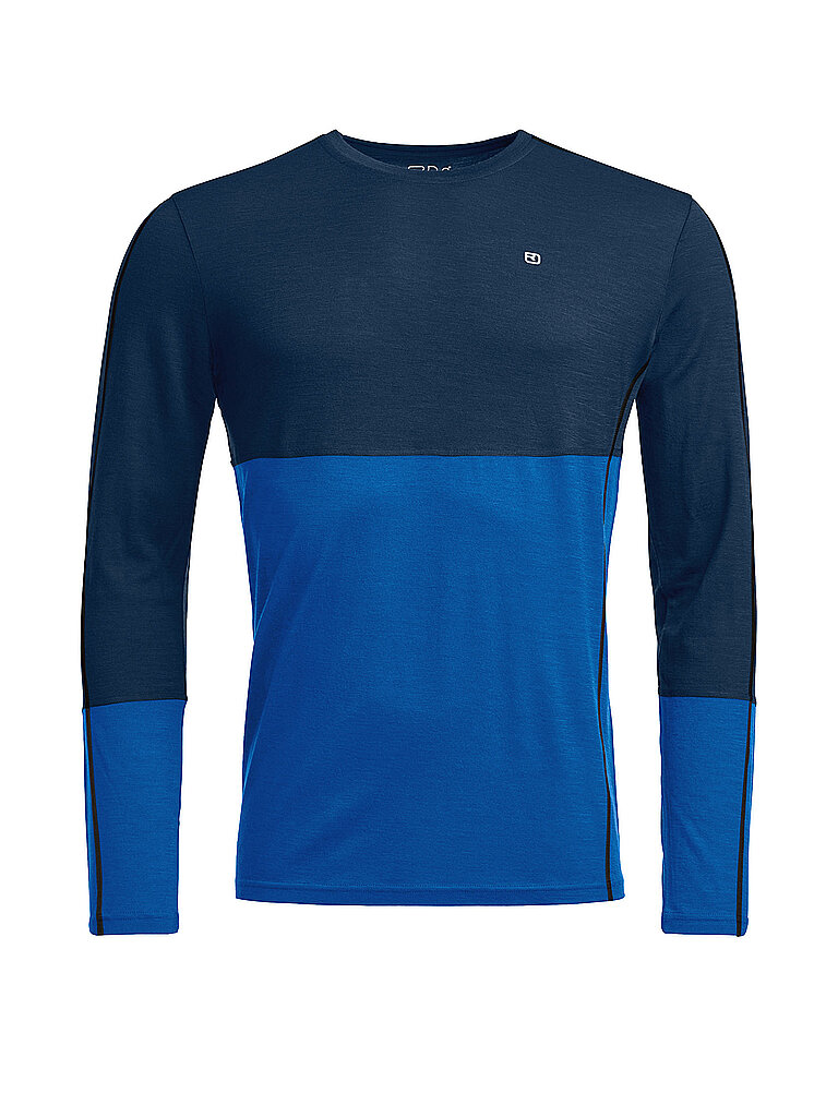 Maglietta da uomo Rock'n'Wool 185 blu XL