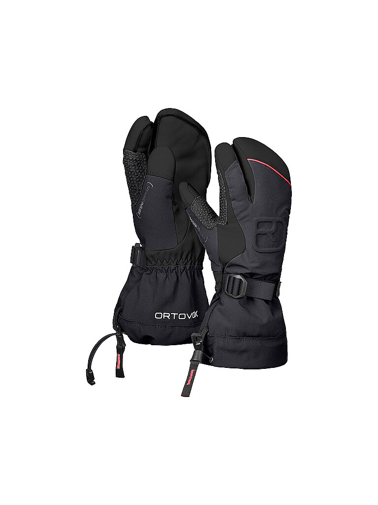 Guanti da donna Freeride a 3 dita nero L