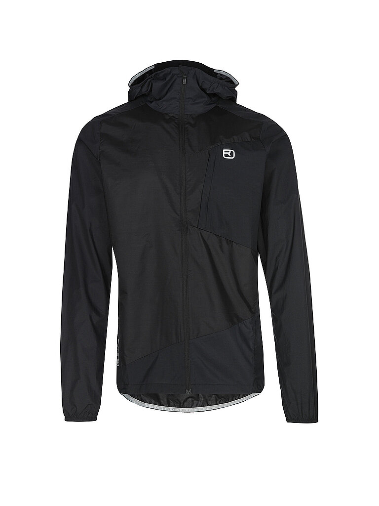 Giacca a vento da uomo Trace Hoodie nero XXL