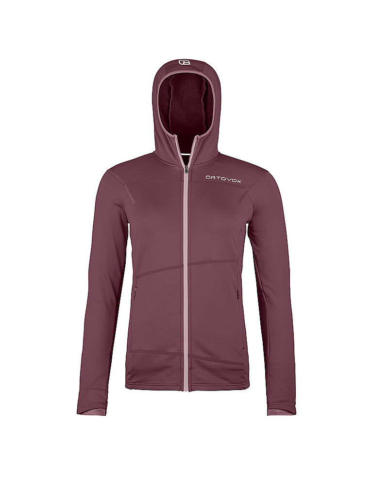 Giacca in pile da donna Light Hoodie rame XS