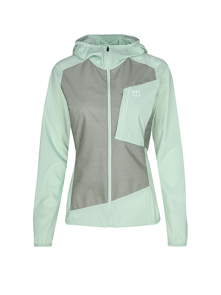 Giacca a vento da donna Trace Hoodie verde chiaro XL