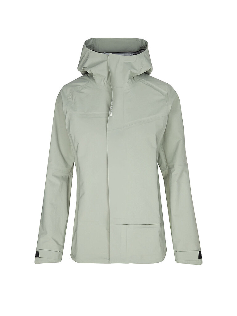 Giacca da donna Seceda 3L con cappuccio verde chiaro L