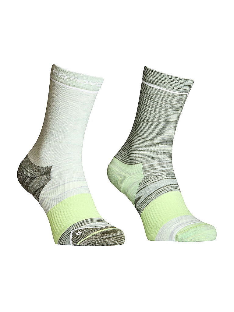 Calze da trekking da donna Alpine Mid Socks W verde chiaro 35-38