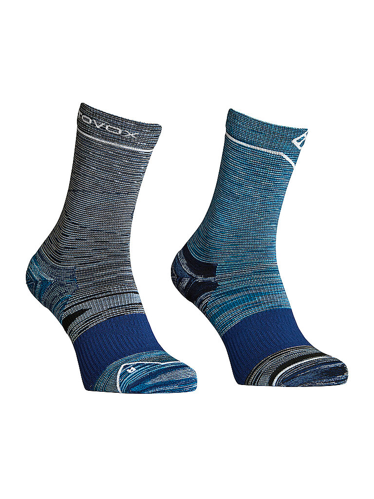 Calze da trekking da uomo Alpine Mid Socks M blu 39-41