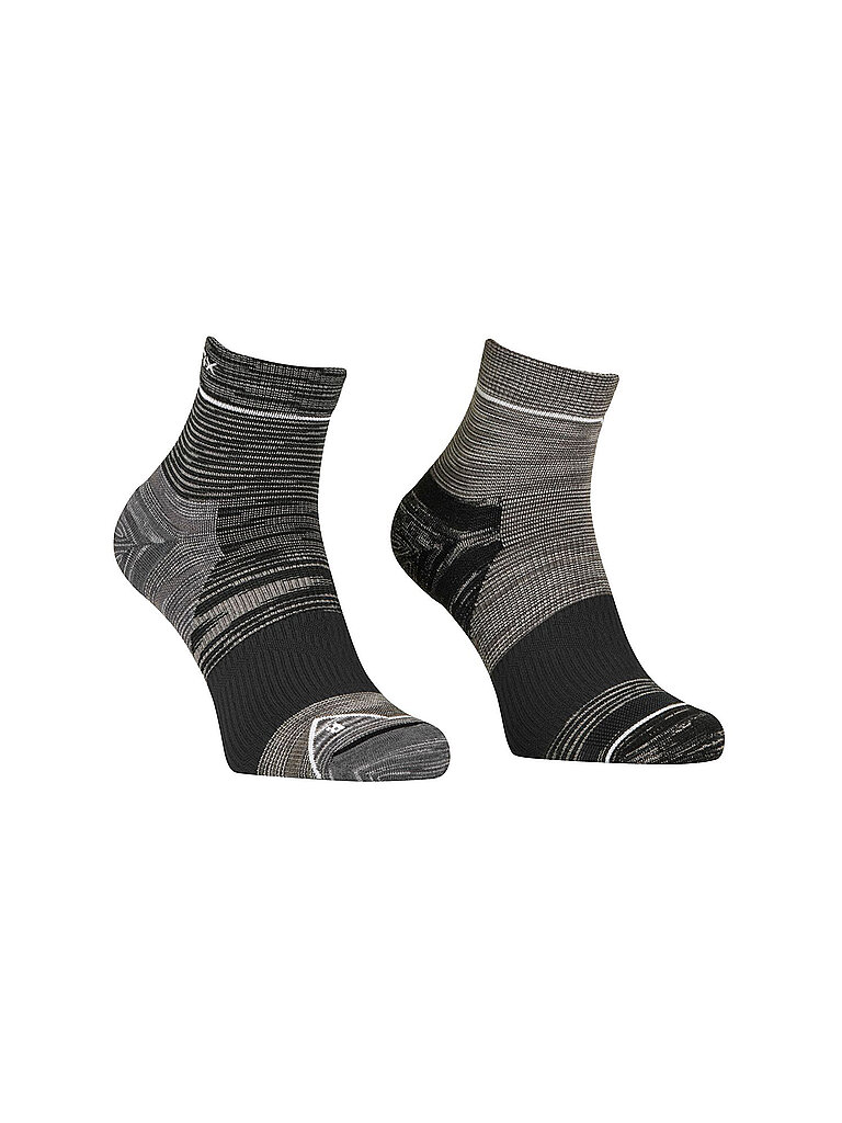 Calze da trekking da uomo Alpine Quarter Socks M Low nero 42-44