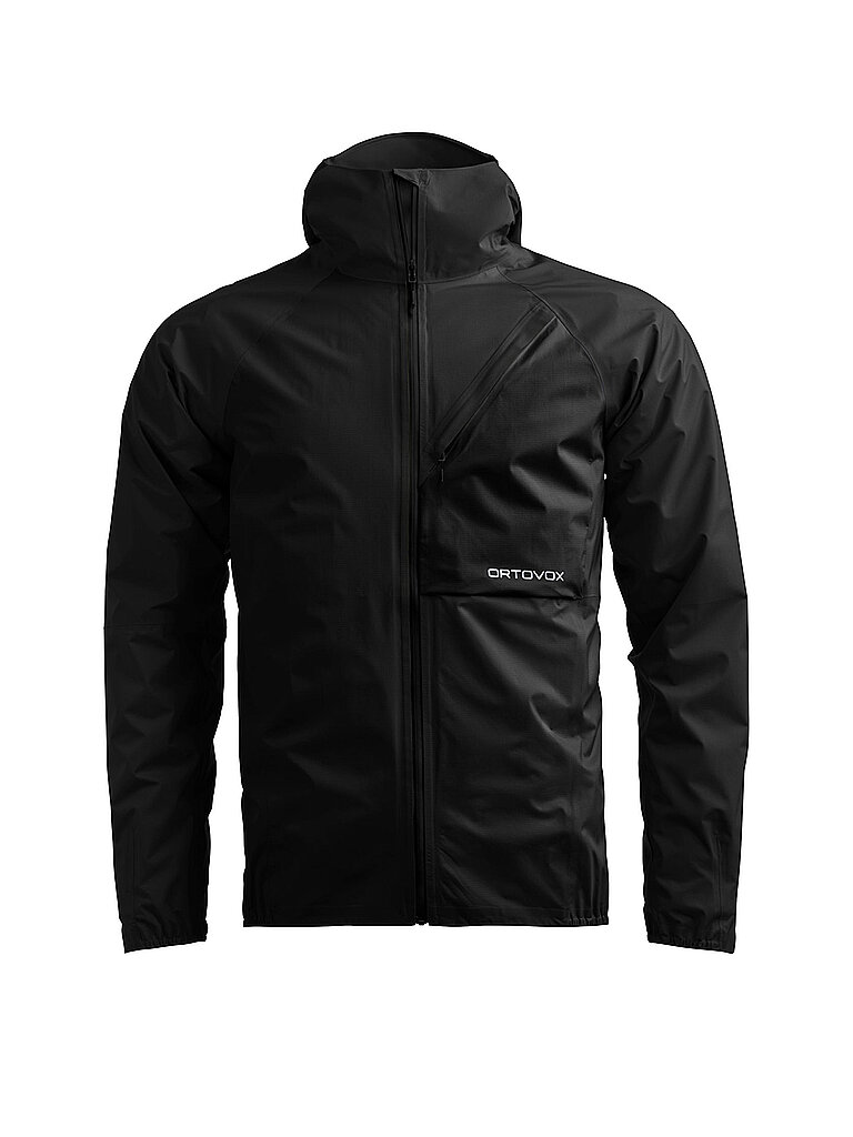 Giacca da trekking da uomo Trace 2,5L Hoodie nero XXL