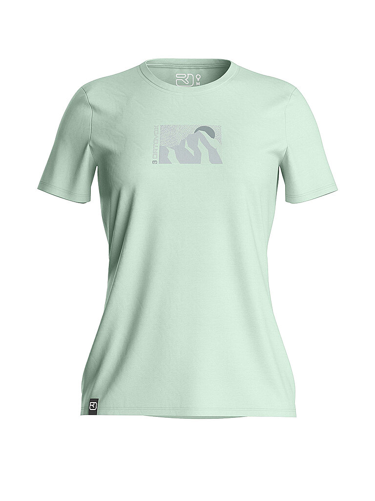 Damen Funktionsshirt 120 Cool Tec MTN Sun verde chiaro L