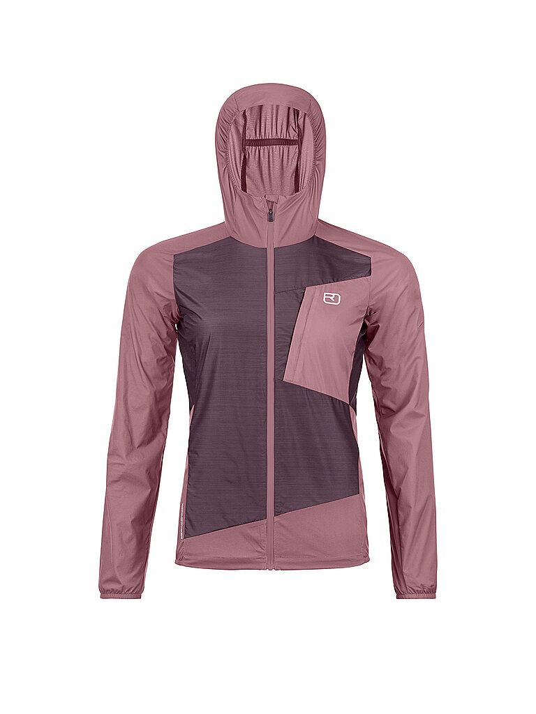 Giacca a vento da donna Trace Hoodie rame XS