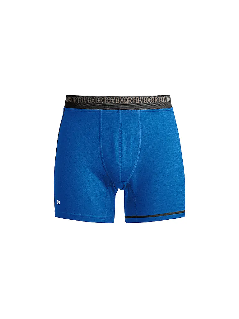 ORTOVOX | Boxer da uomo Rock'n'Wool 185 | Blu