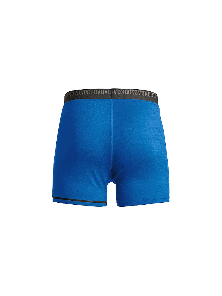 ORTOVOX | Boxer da uomo Rock'n'Wool 185 | Blu