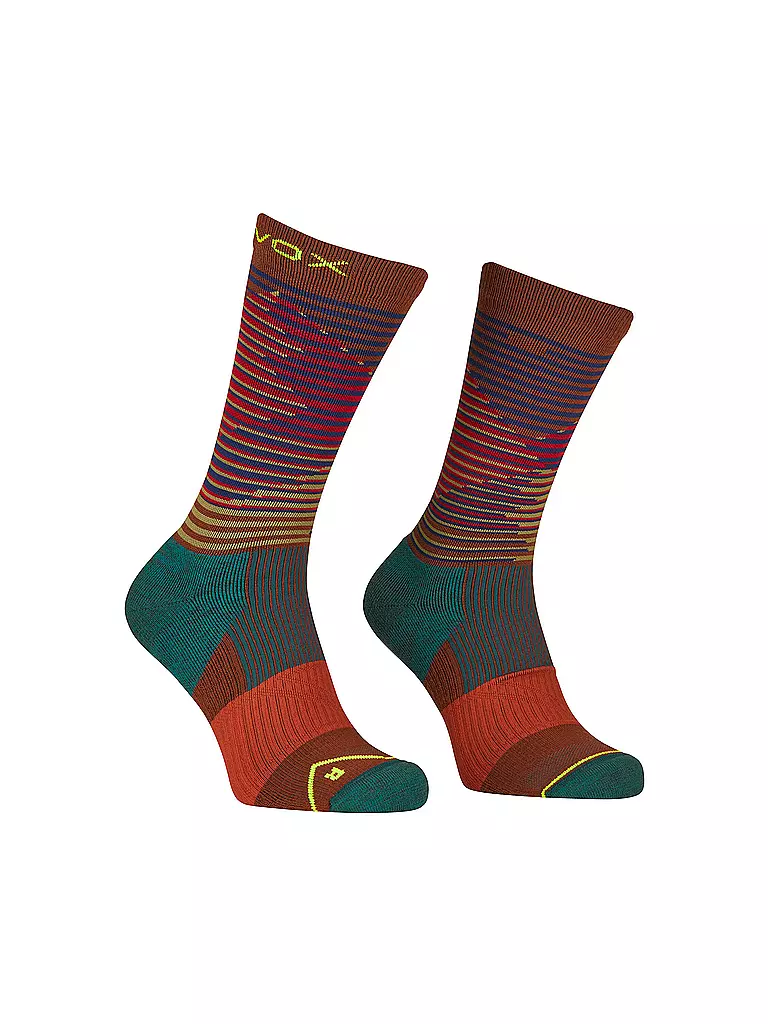 ORTOVOX | Calze da trekking da uomo All Mountain Mid Socks M | Arancione