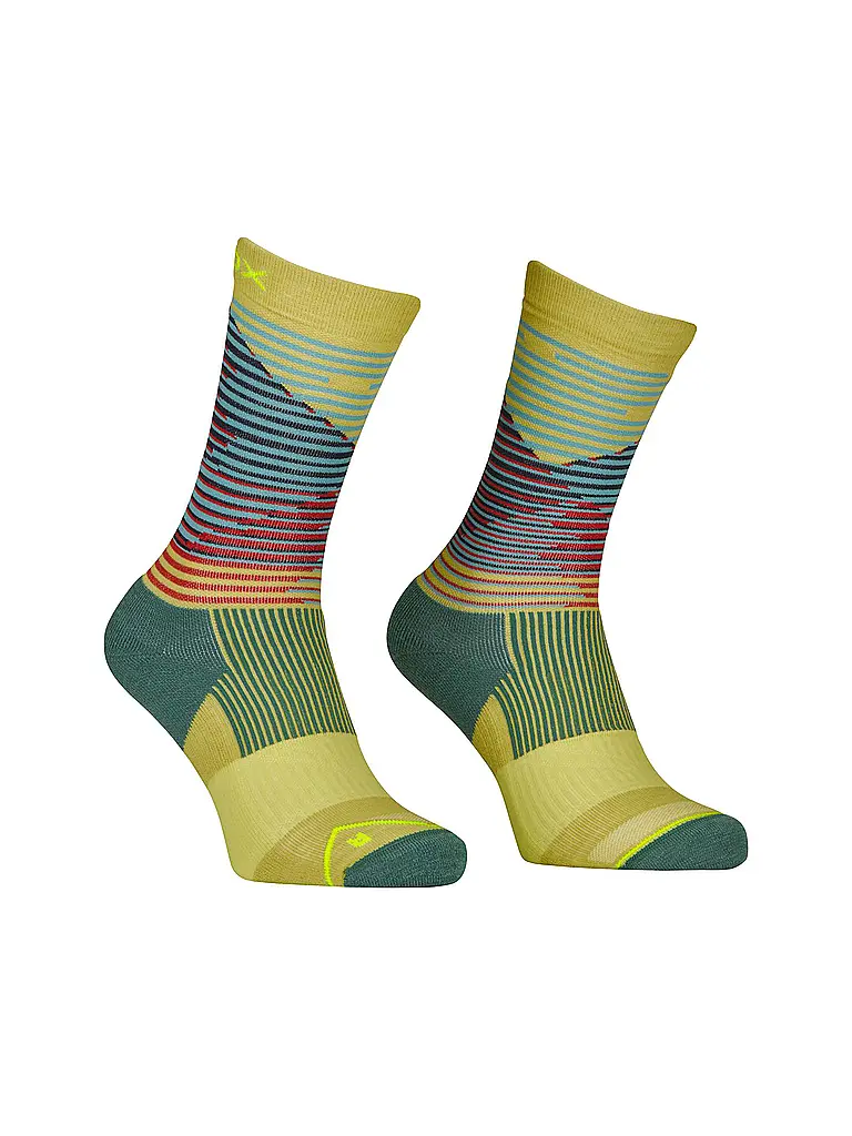 ORTOVOX | Calze da trekking da uomo All Mountain Mid Socks M | Verde chiaro