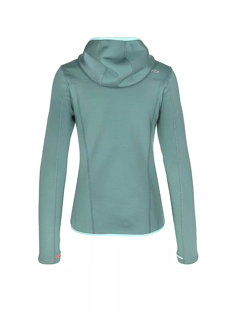 ORTOVOX | Damen Fleecejacke Hoodie | Menta