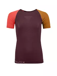 ORTOVOX | Damen Funktionsshirt 120 Comp Light | Rosso scuro