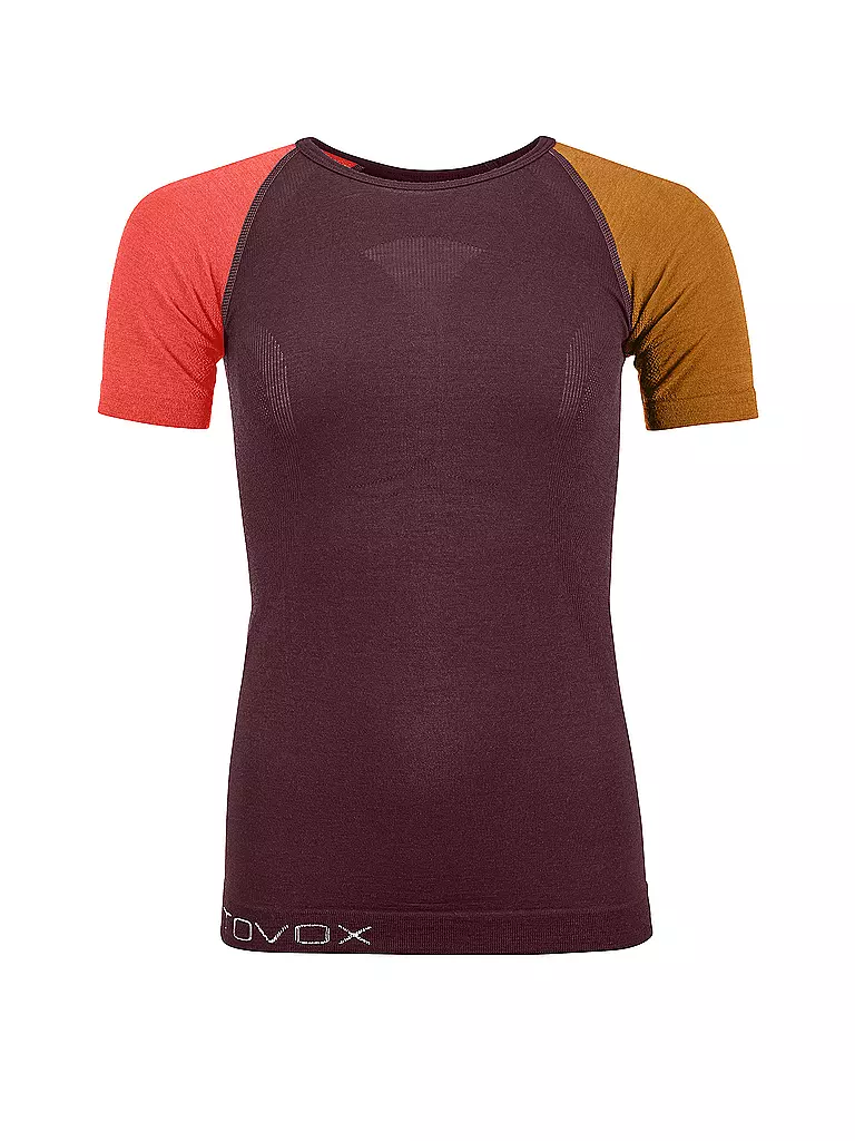 ORTOVOX | Damen Funktionsshirt 120 Comp Light | Rosso scuro