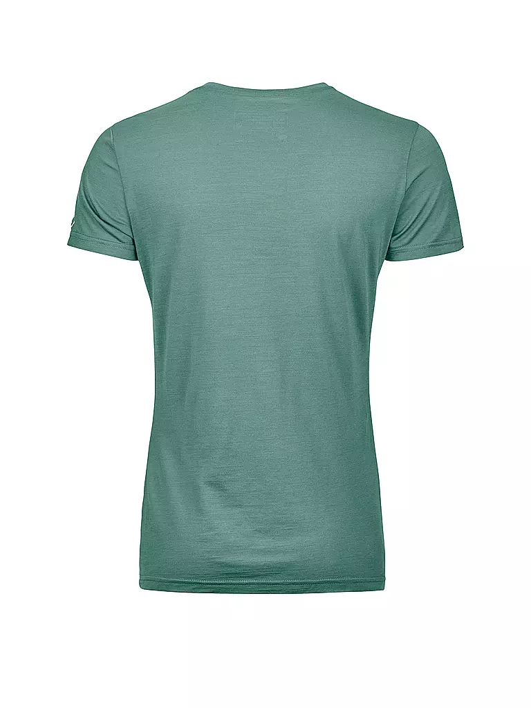 ORTOVOX | Damen Funktionsshirt 150 COOL Brand Logo | Verde scuro