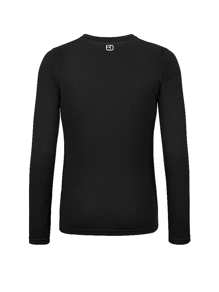 ORTOVOX | Damen Funktionsshirt 185 Merino Brand Outline | Nero