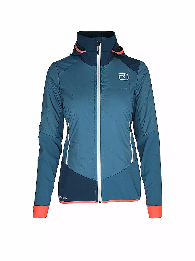 ORTOVOX | Damen Hybridjacke Col.Becchei Hoodie | Blu