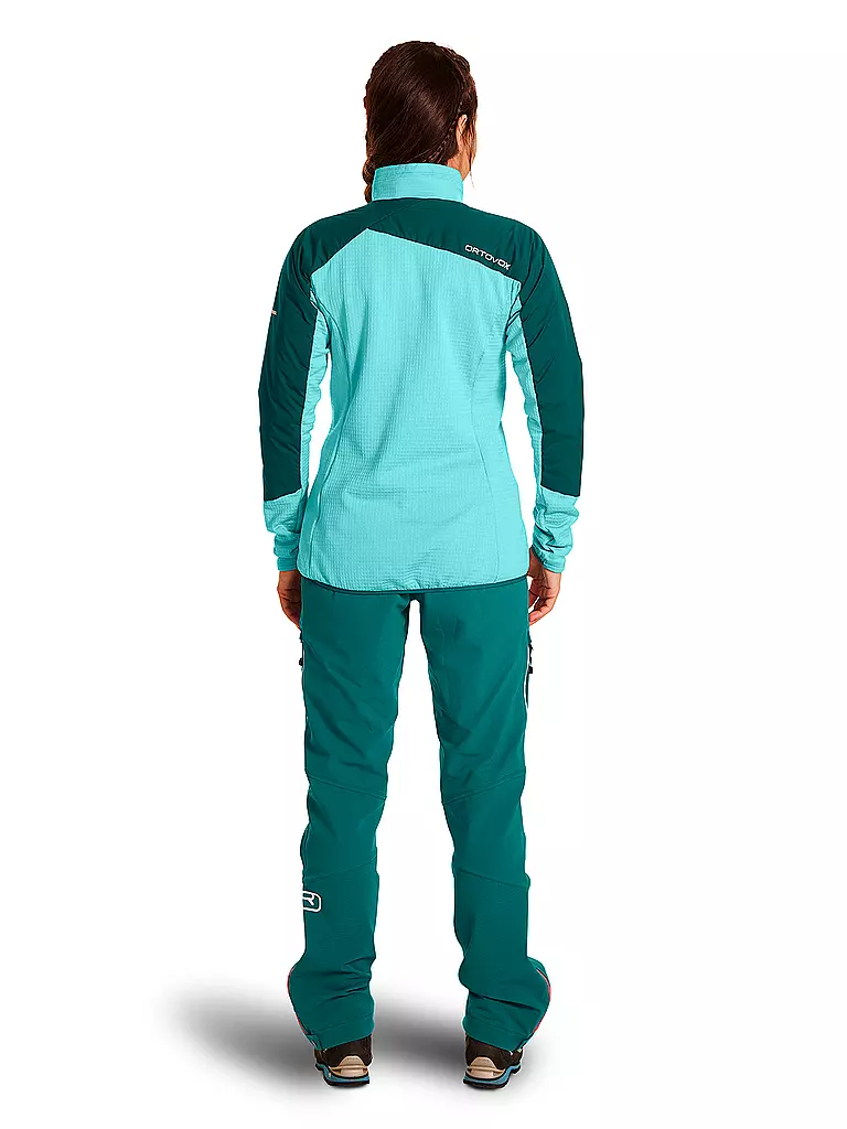 ORTOVOX | Damen Hybridjacke Westalpen | Petrolio