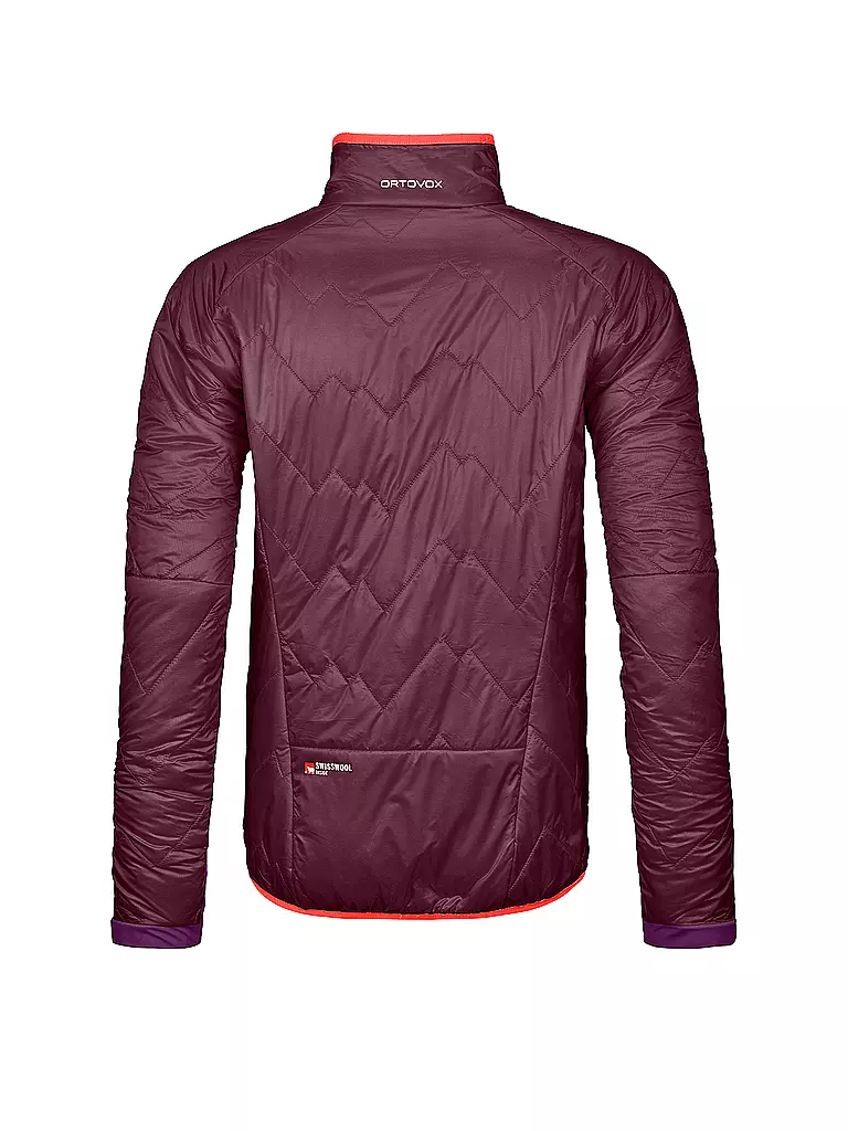 ORTOVOX | Damen Isojacke Piz Vial SW | Rosso scuro