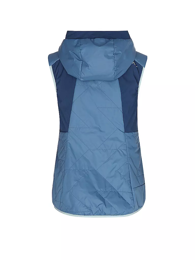 ORTOVOX | Damen Isoweste Swisswool Piz Boè Hoodie | Blu