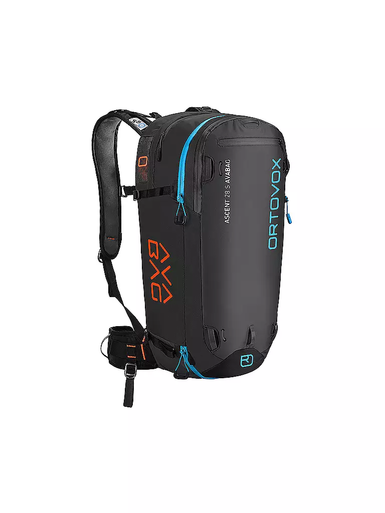 ORTOVOX | Damen Lawinenairbag-Rucksack Ascent 28 S Avabag Kit | Nero