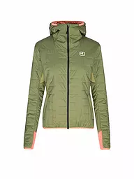 ORTOVOX | Damen Touren Isojacke Piz Badus SW Hoodie | Oliva