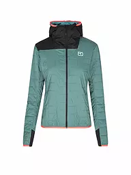 ORTOVOX | Damen Touren Isojacke Piz Badus SW Hoodie | Petrolio