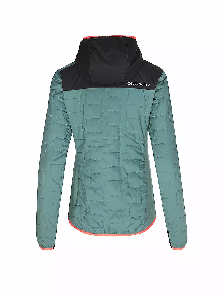 ORTOVOX | Damen Touren Isojacke Piz Badus SW Hoodie | Petrolio