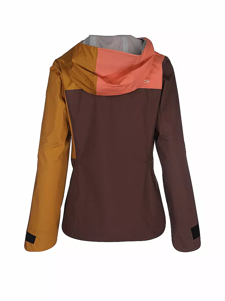 ORTOVOX | Damen Tourenjacke Ortler 3L | Rosso scuro