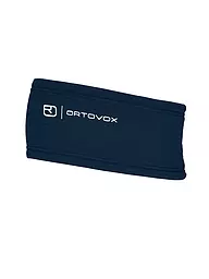 ORTOVOX | Fascia per capelli Fleece Grid | Blu scuro