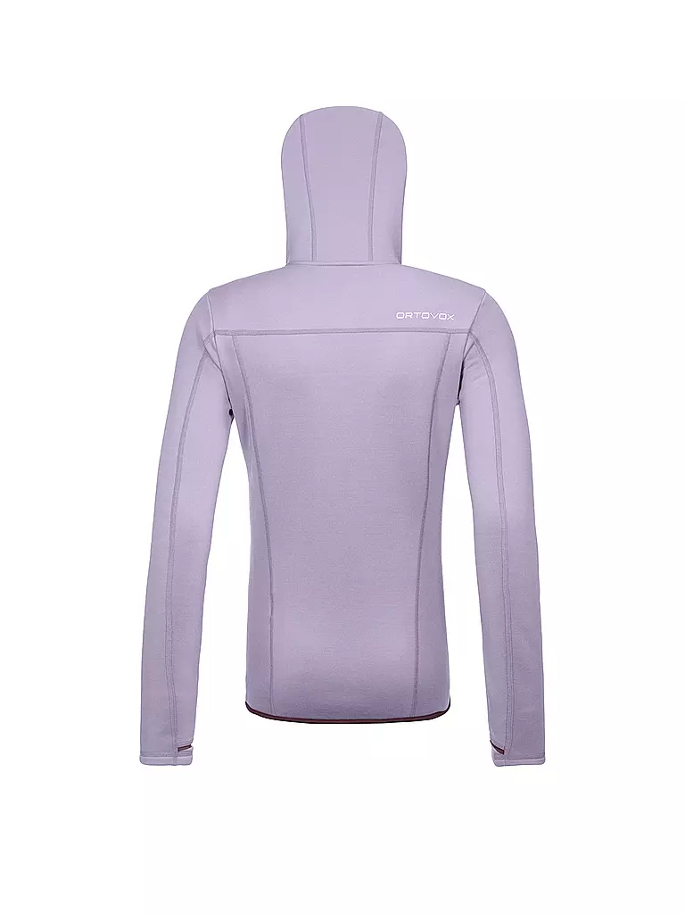 ORTOVOX | Felpa con cappuccio in pile da donna | Lilla