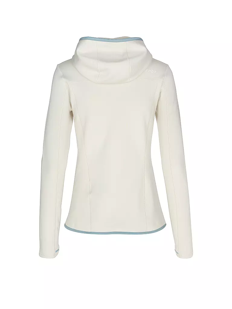 ORTOVOX | Felpa in pile con cappuccio da donna | Bianco