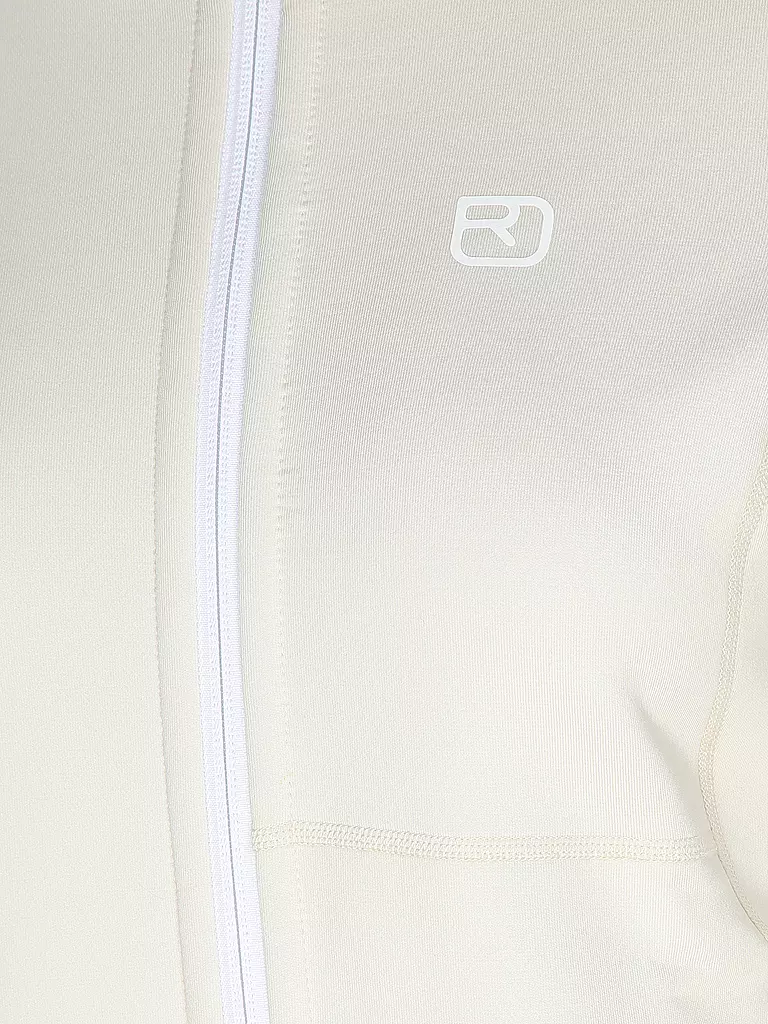 ORTOVOX | Felpa in pile con cappuccio da donna | Bianco
