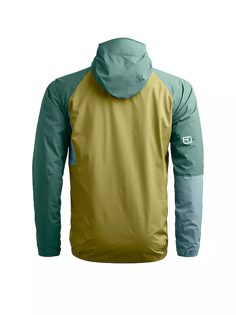 ORTOVOX | Giacca da uomo da scialpinismo Piz Selva 2.5L con cappuccio | Senape