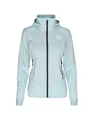 ORTOVOX | Giacca ibrida da donna Col Becchei SW con cappuccio | Blu chiaro