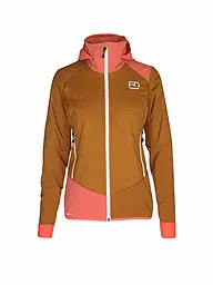 ORTOVOX | Damen Hybridjacke Col.Becchei Hoodie | Arancione