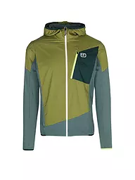 ORTOVOX | Giacca ibrida da uomo Ladiz con cappuccio | Senape